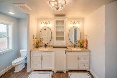 Elegant Vanity Area